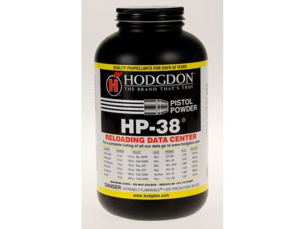  Hodgdon HP38 Smokeless Gun Powder – Reliable & Consistent Performance